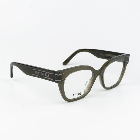 Dior Women Eyeglasses Green Demo Geometric DIORSIGNATUREO CD50054I 098 B2I NEW - Picture 8 of 10